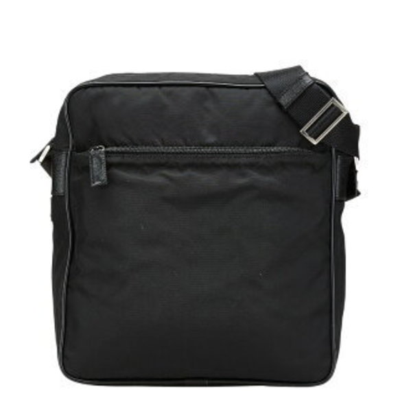 Prada Crossbody Triangle Black Nylon - Picture 1 of 8